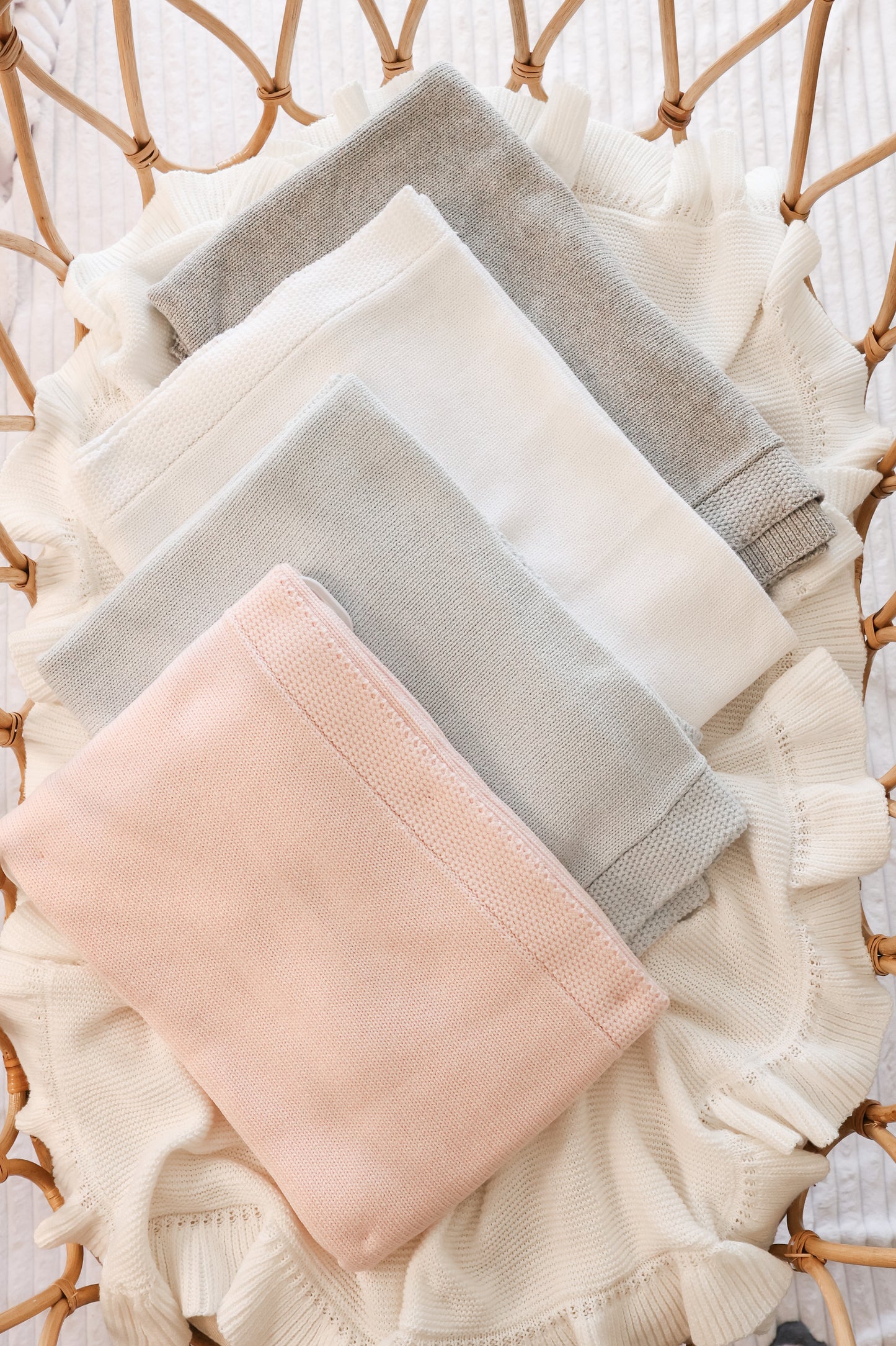 Solid Knit Blanket