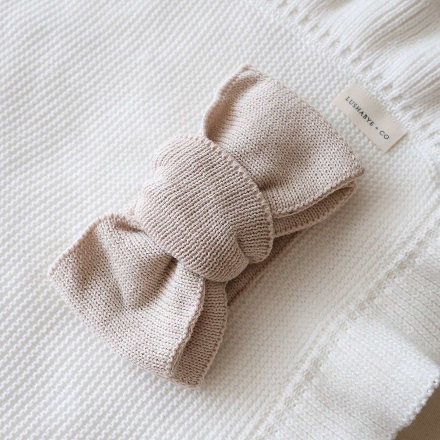 Chunky Knit Headband | Oat
