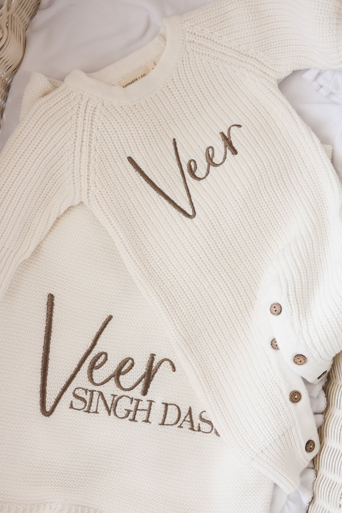 Milk Knit Romper