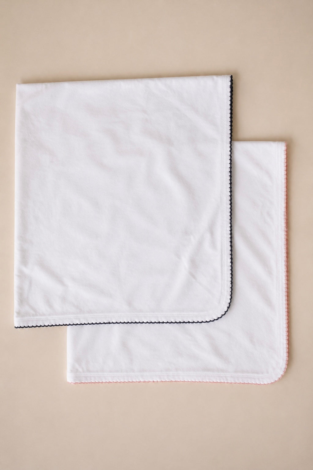Picot Trim Heirloom Baby Blanket