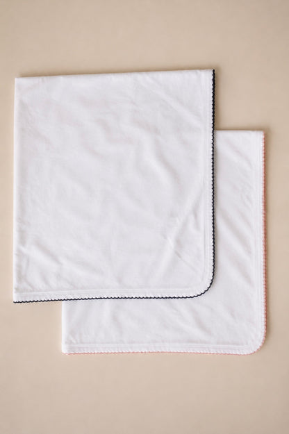Picot Trim Heirloom Baby Blanket