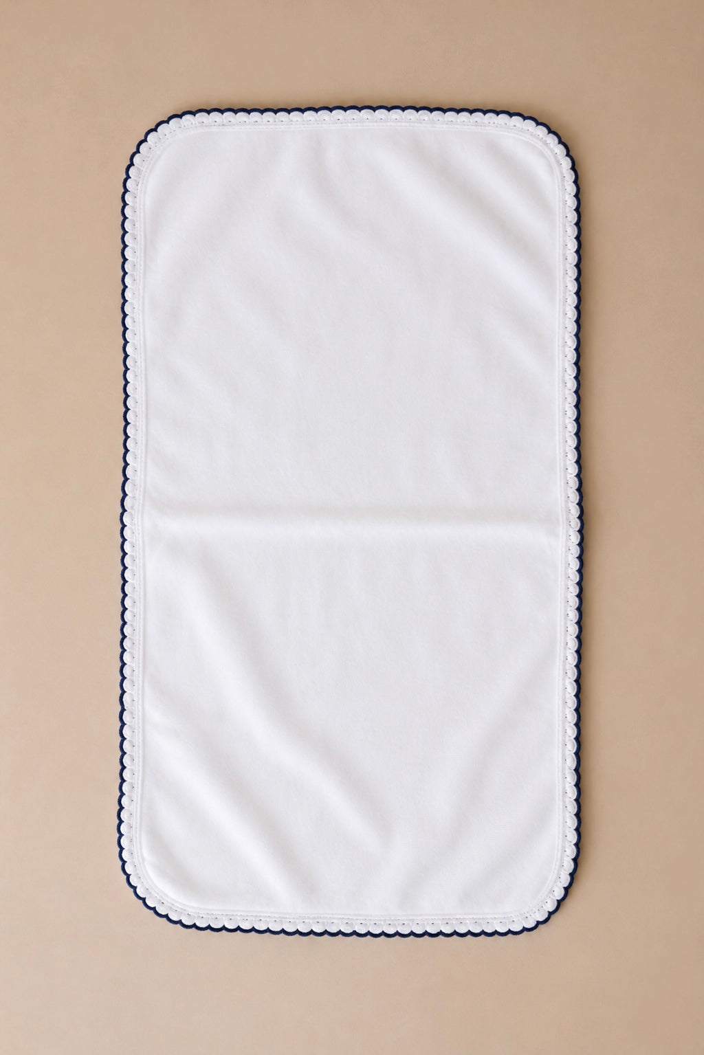 Picot Trim Burp Cloth