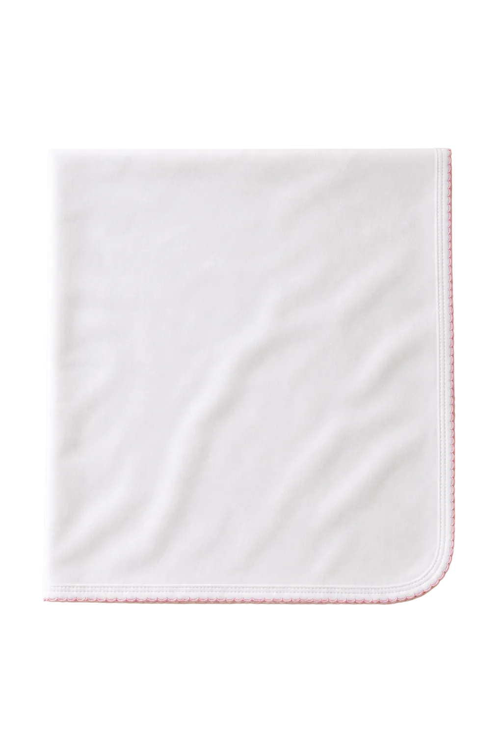 Sweet P Baby Blanket | Pink Trim