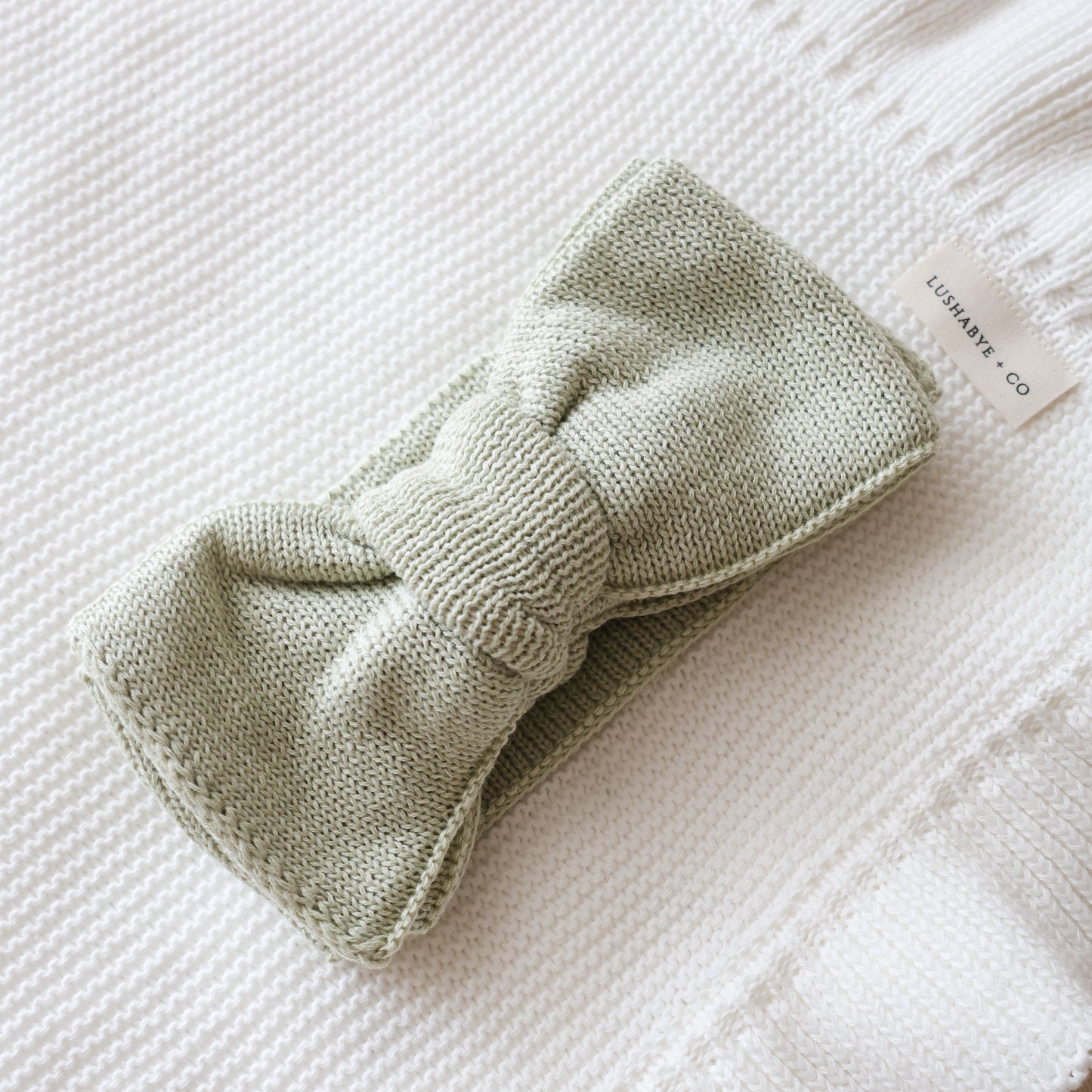 Chunky Knit Headband | Sage