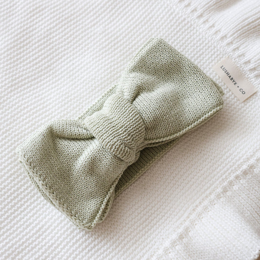 Chunky Knit Headband | Sage