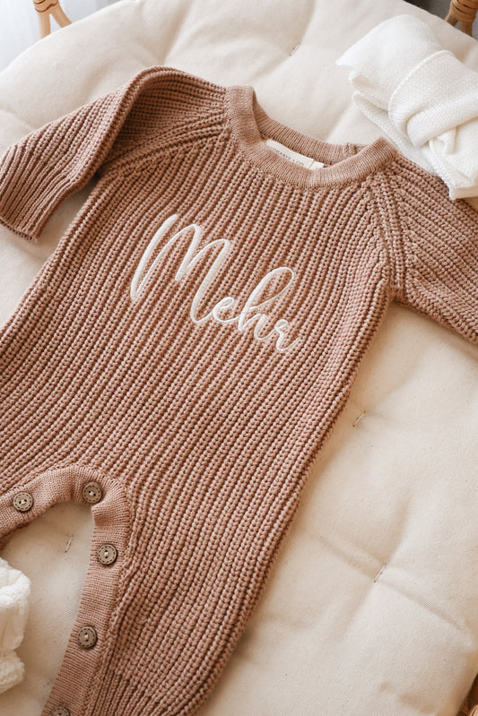 Organic Cotton Romper | Teddy