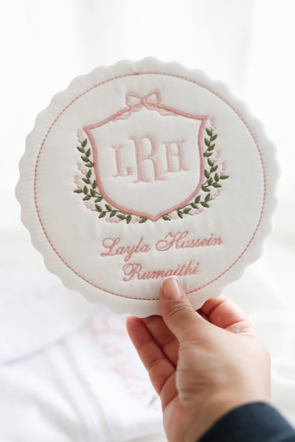 Monogram Crest | Heirloom Name Announcement