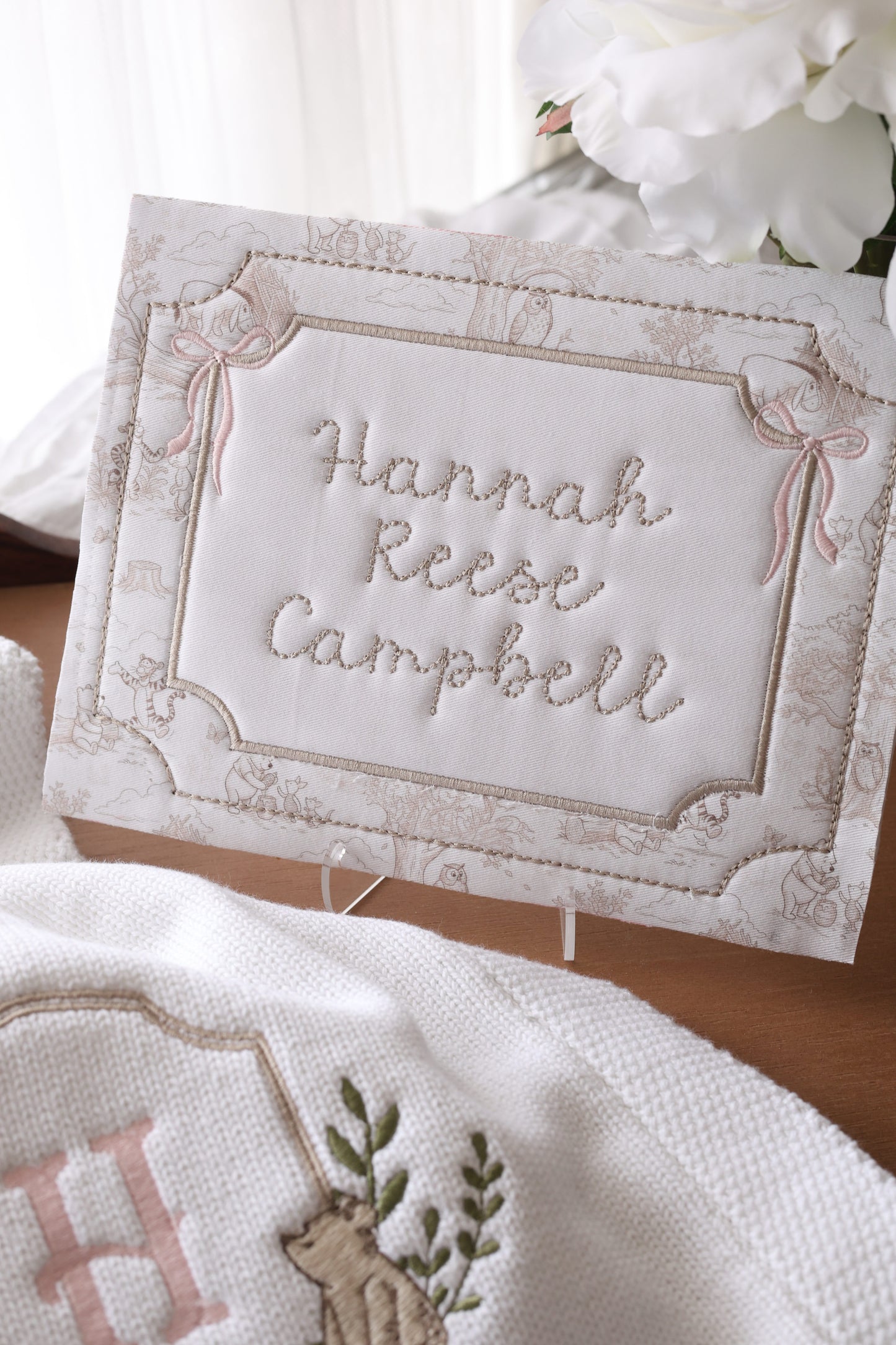 storybook collection - nursery & bassinet card