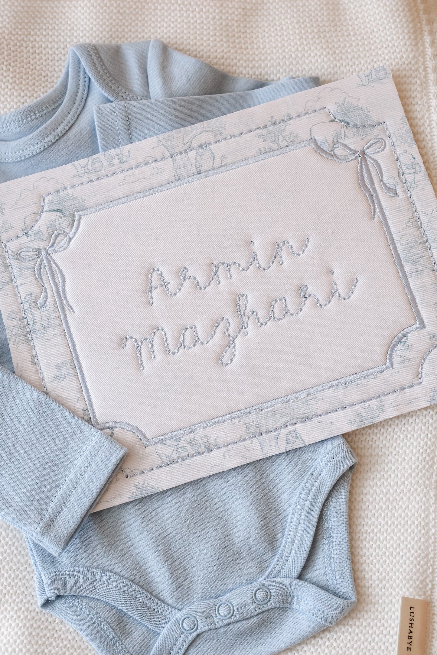 storybook collection - nursery & bassinet card