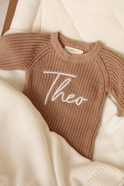 Teddy Knit Romper