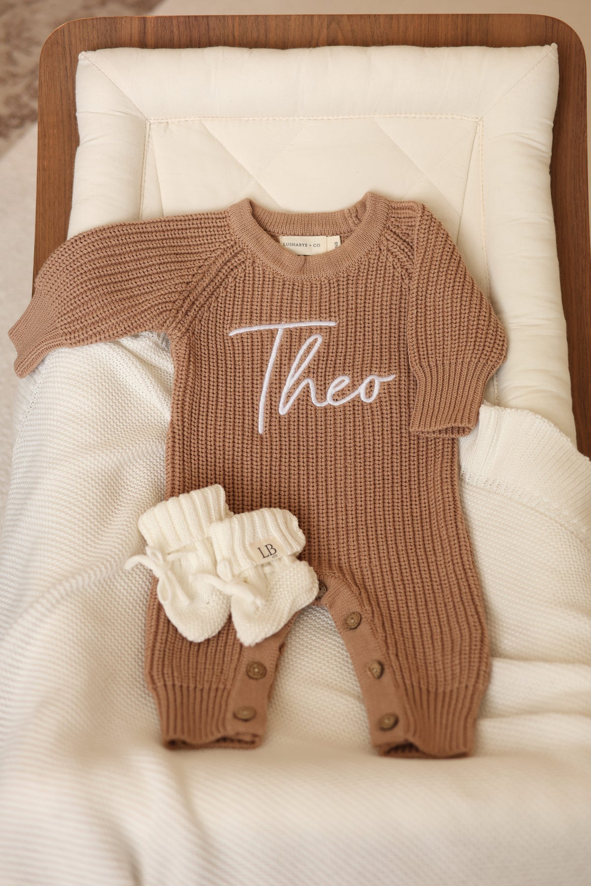 Teddy Knit Romper